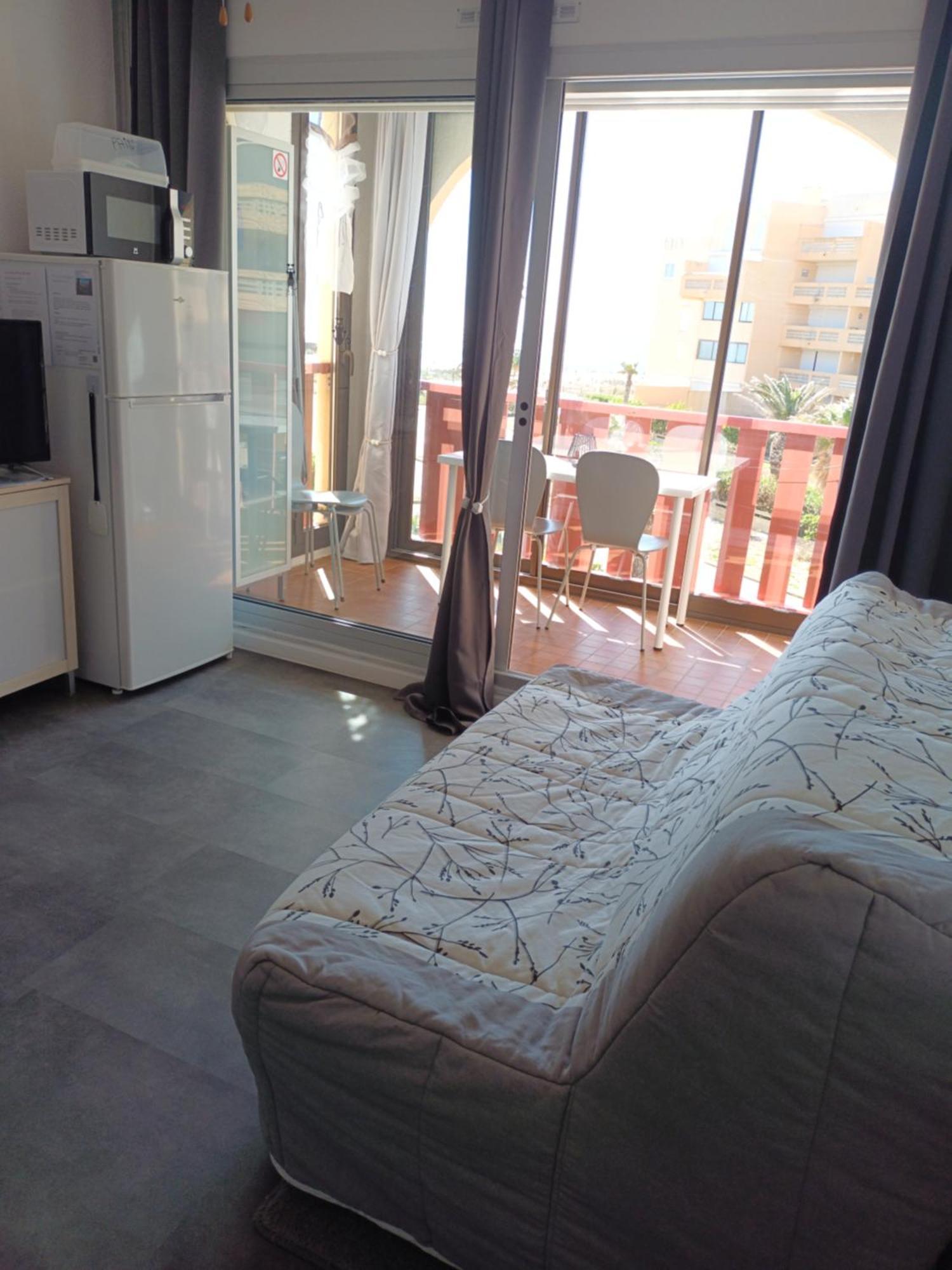 Le Victoria'S Beach Barcares - Parking Prive - Direct Plage - 5 Minutes A Pied Du Lydia - 3 Personnes Le Barcarès Εξωτερικό φωτογραφία